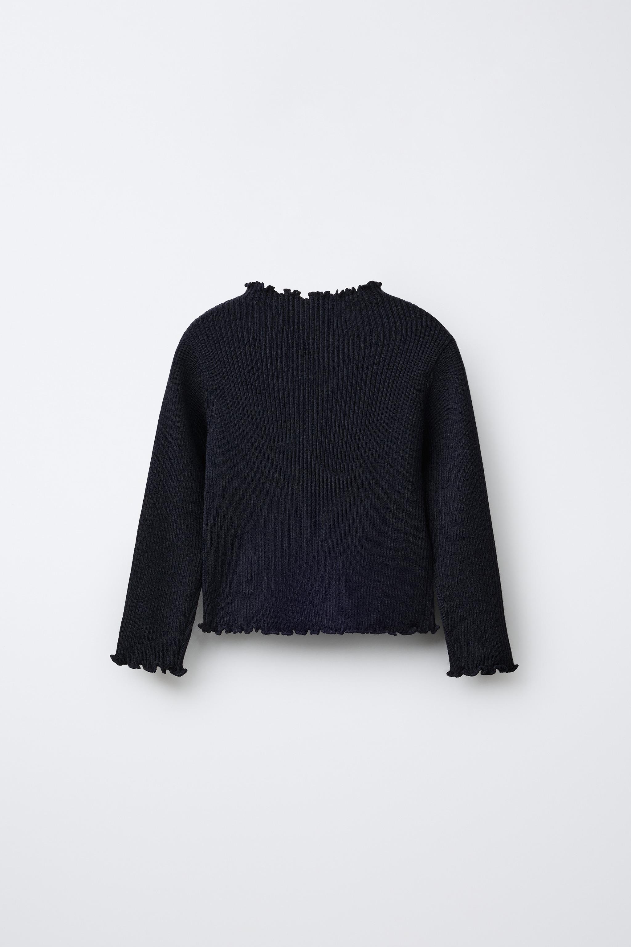 RIBBED KNIT JUMPER